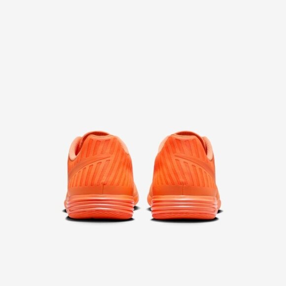Nike Lunargato II IC - Size 12 Men`s Soccer Shoes Orange Leather 580456-800 NEW